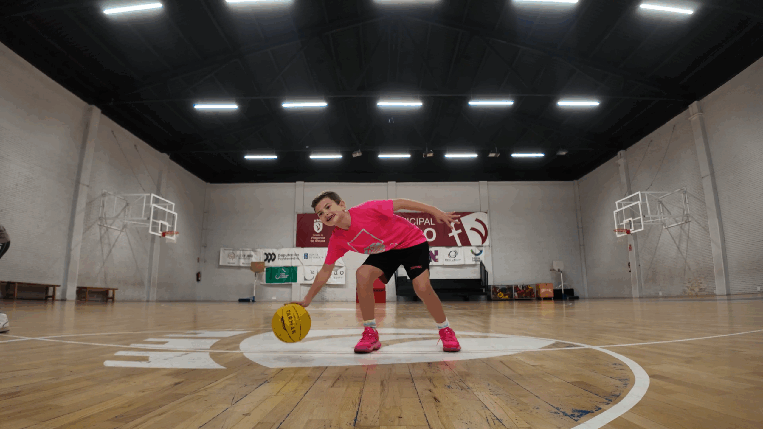 Izan Rey con la Selección Gallega
