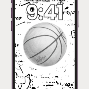 Fondo pantalla "Pelota en lapiz"